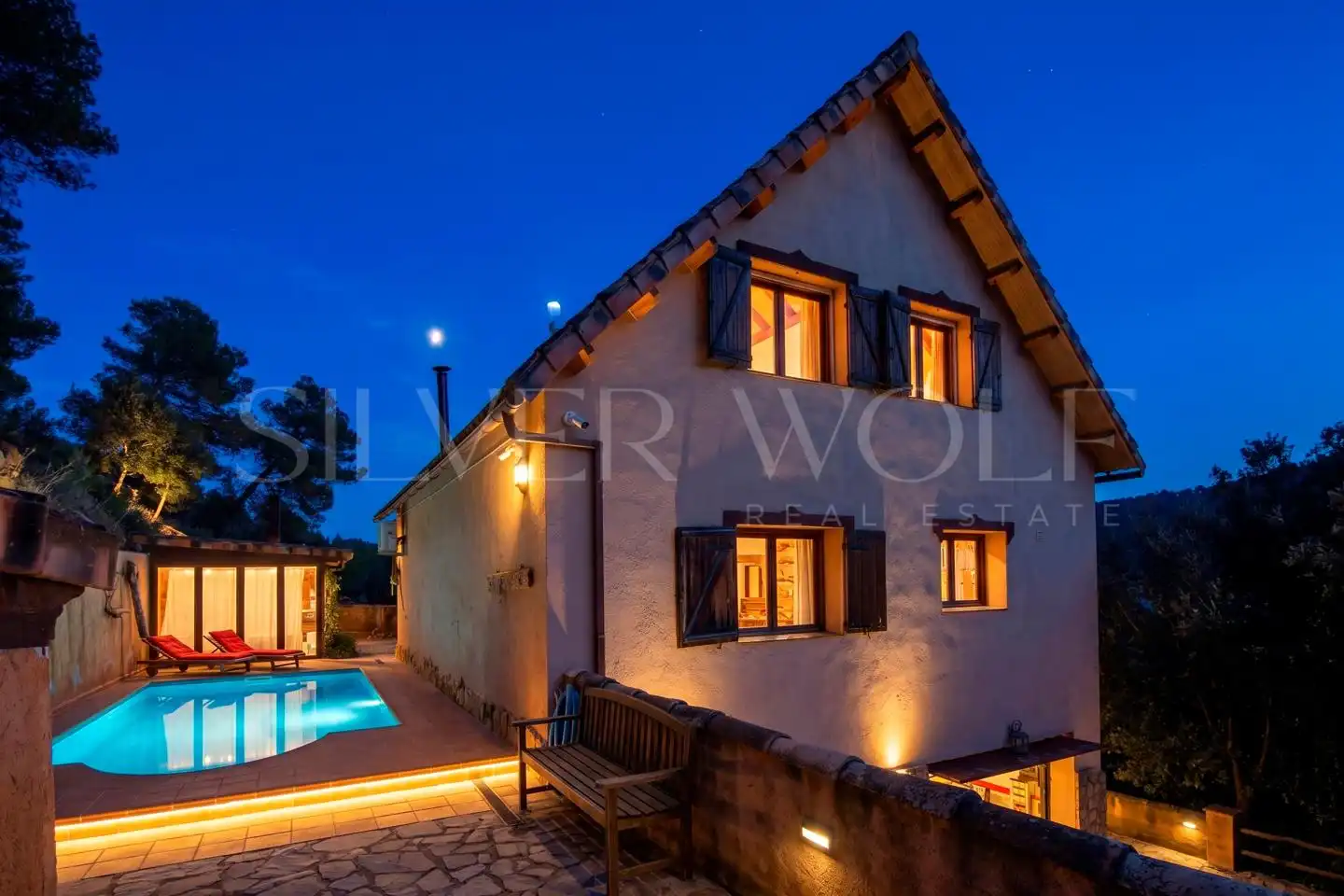 Vista exterior de Casa o chalet en venta en Vallirana con Aire acondicionado, Calefacción y Jardín privado