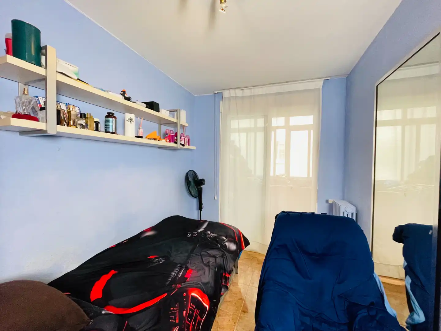 Schlafzimmer von Wohnung zum Verkauf in Zaragoza mit Klimaanlage, Möbliert und Balkon