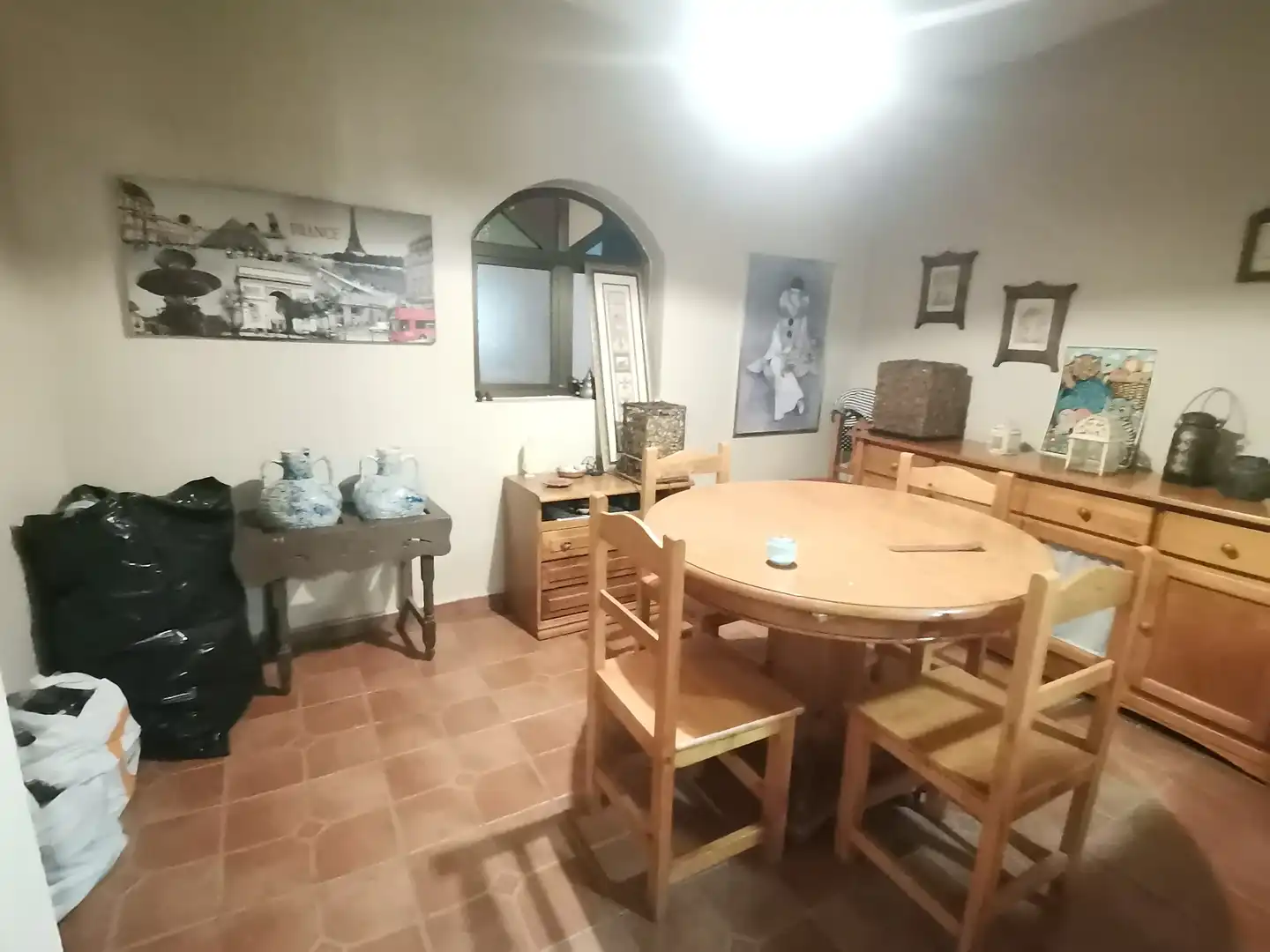 Dining room of Houses for sale in Almería  with Air Conditioner, Private garden and Terrace