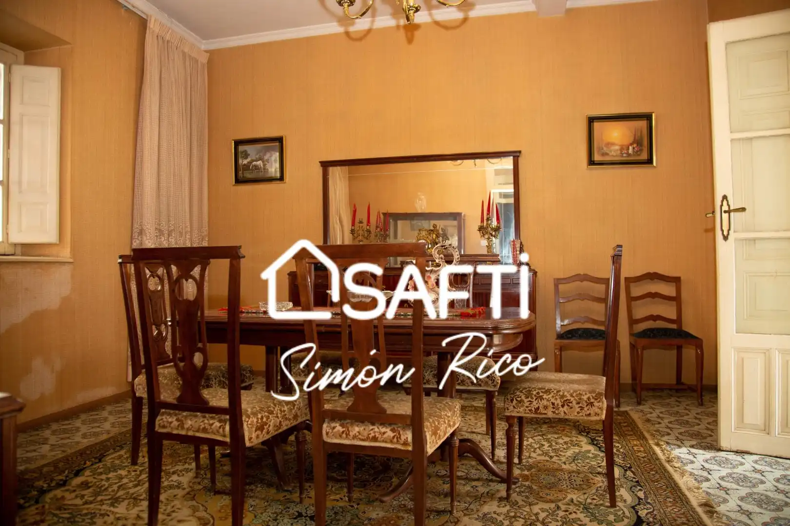 Comedor de Casa adosada en venta en Bembibre