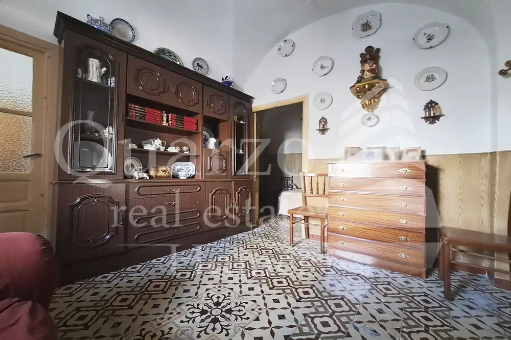 Sala d'estar de Casa o xalet en venda en Madroñera amb Terrassa, Moblat i Balcó
