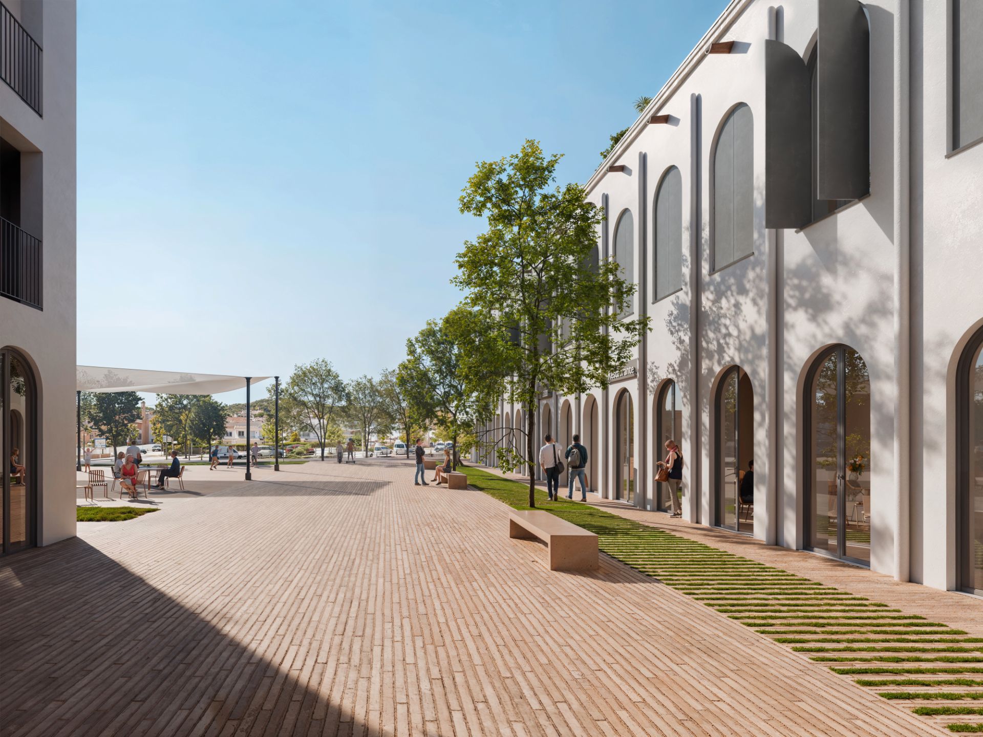 Exterior view of Flat for sale in Cabrils  with Air Conditioner, Heating and Parquet flooring