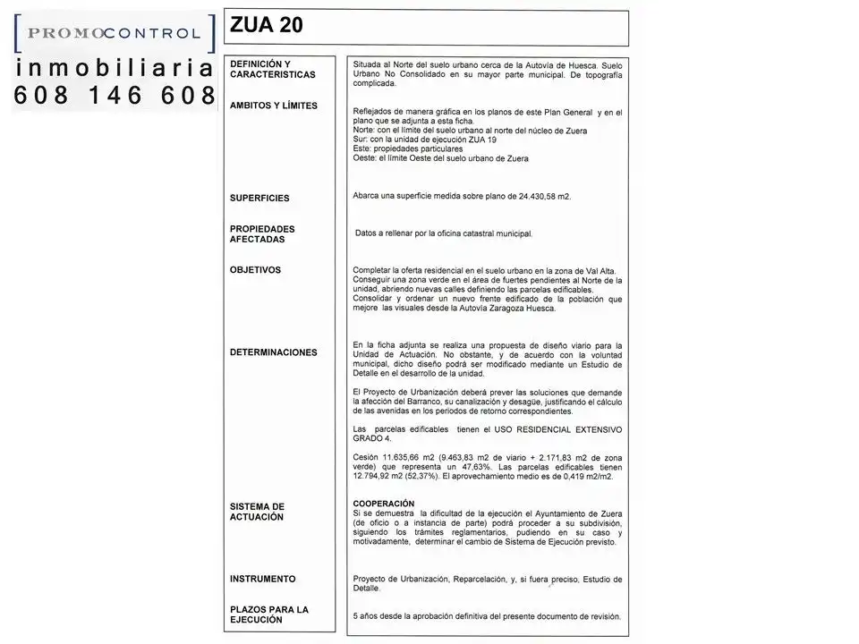 Terreni e lotti in vendita a Zuera, imagen 14