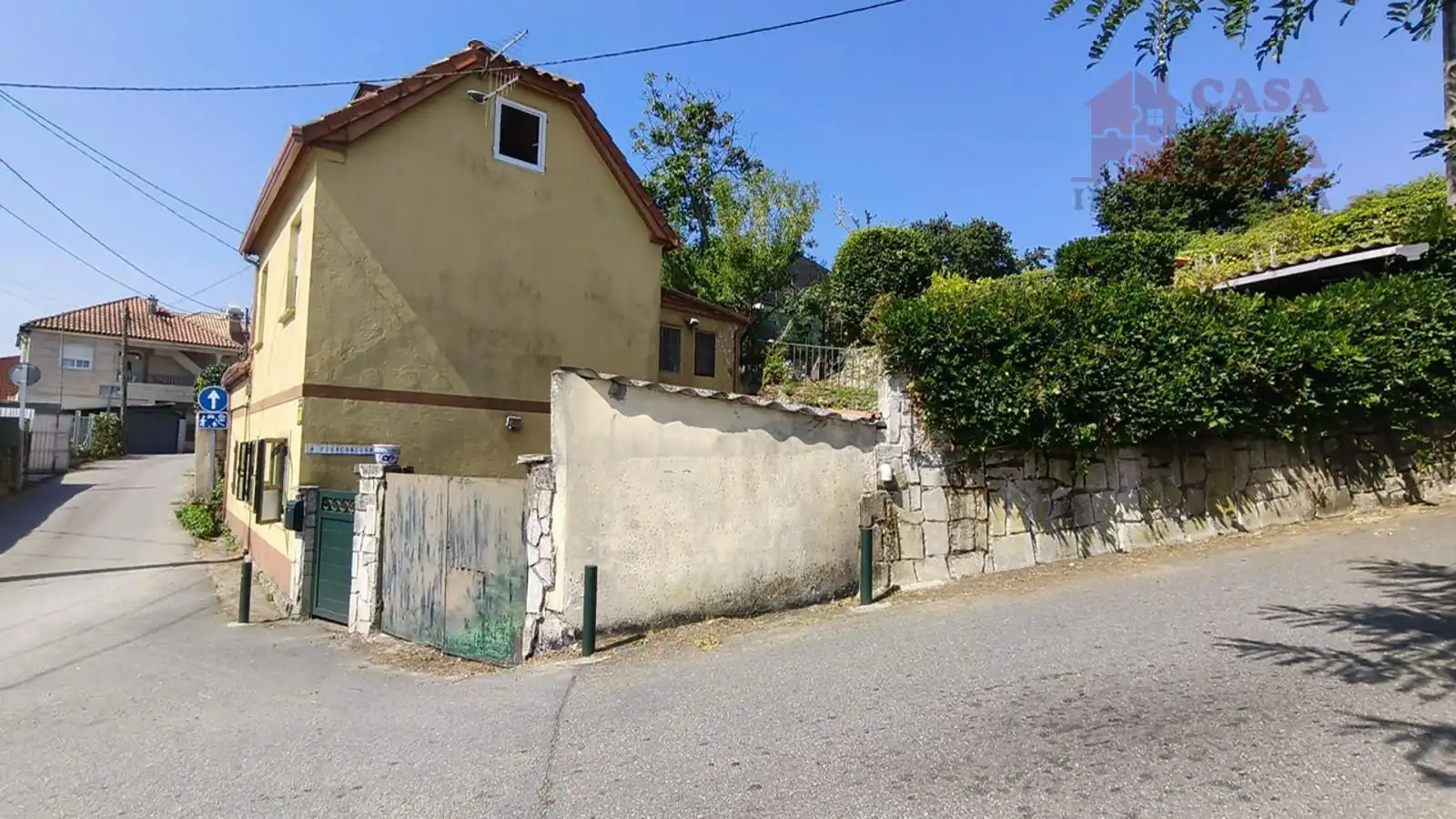 Exterior view of Houses for sale in Moaña  with Storage room and Furnished