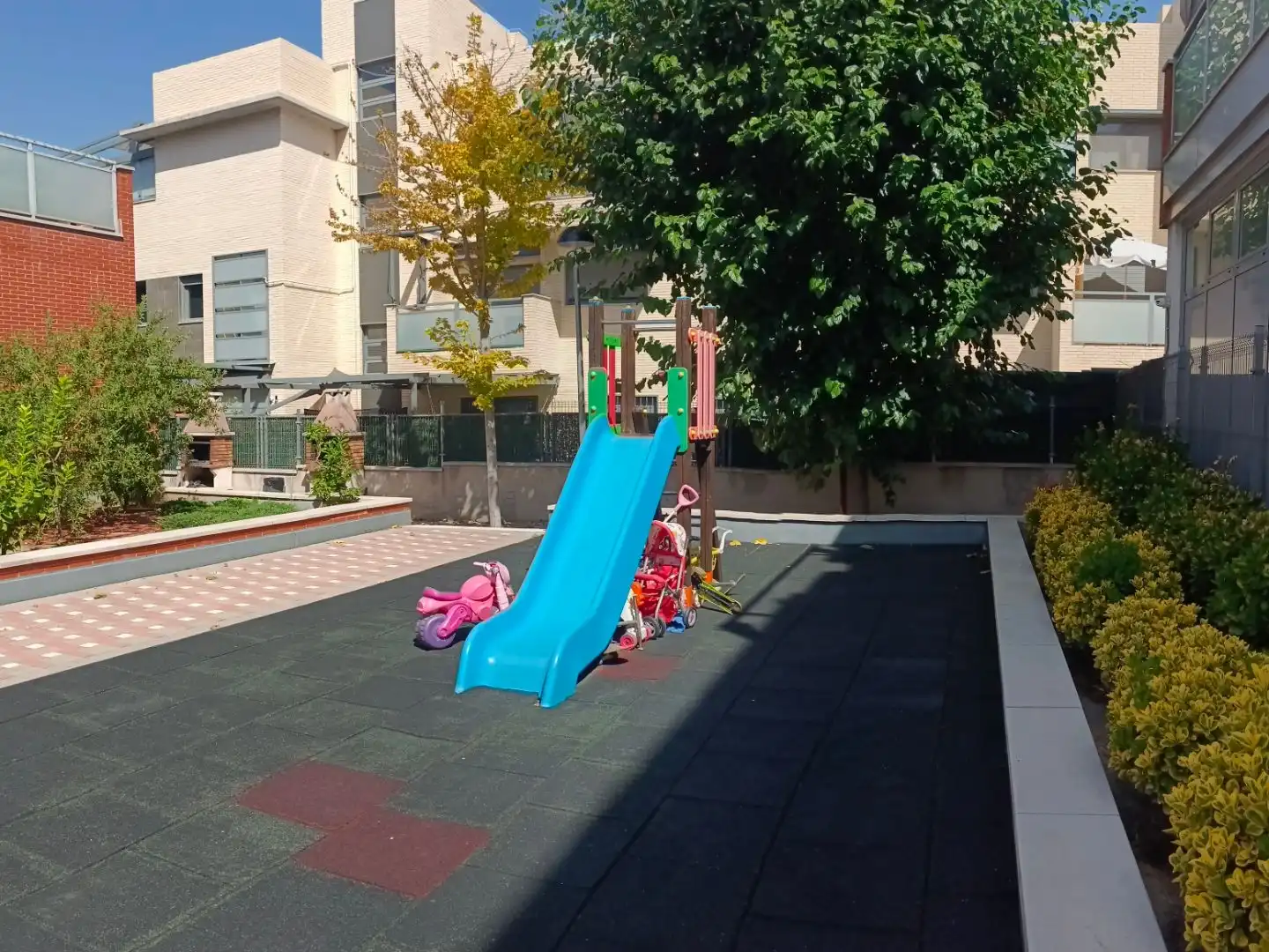 Terrace of Flat for sale in Getafe  with Air Conditioner, Heating and Private garden