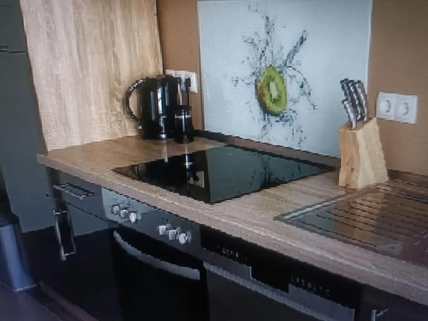 Kitchen of Flat for rent in Bilbao   with Air Conditioner, Heating and Parquet flooring