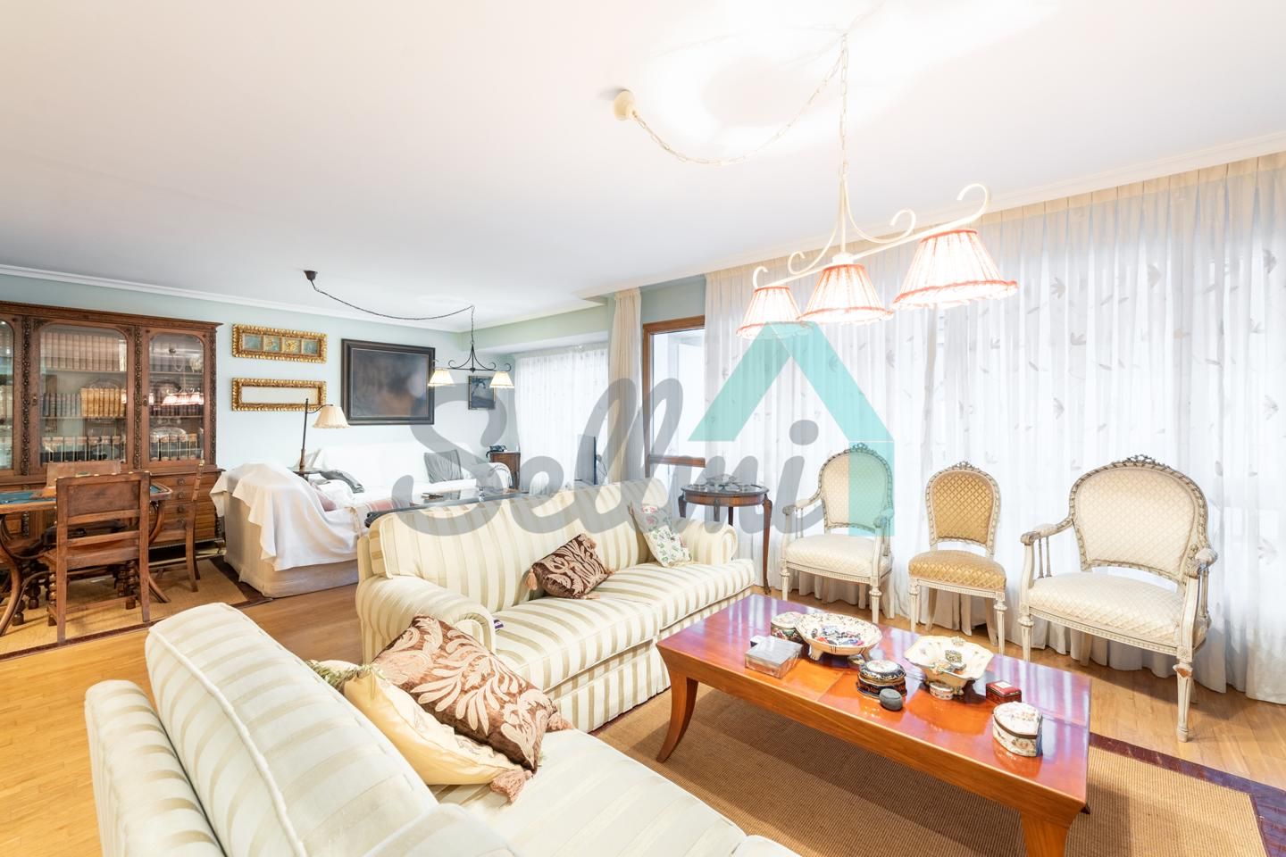 Bedroom of Flat for sale in Oviedo   with Heating, Parquet flooring and Terrace