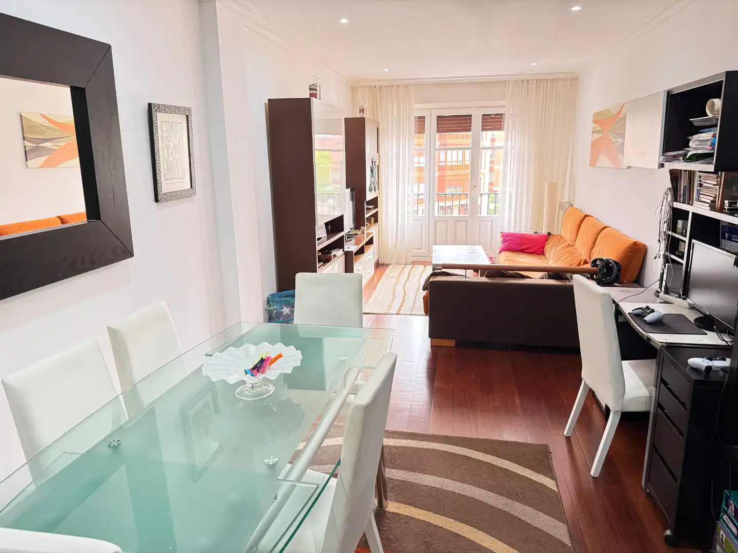 Sala de estar de Piso en venta en Mungia con Calefacción, Terraza y Trastero