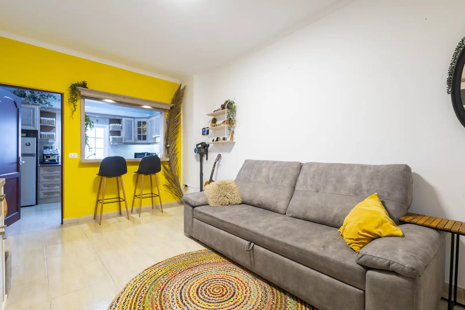 Sala de estar de Piso en venta en La Orotava con Calefacción y Amueblado