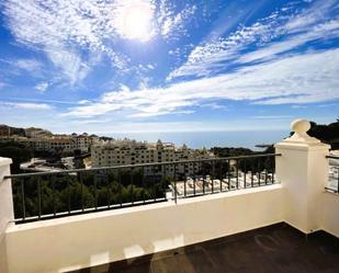 Exterior view of Attic for sale in Altea  with Air Conditioner, Terrace and Swimming Pool