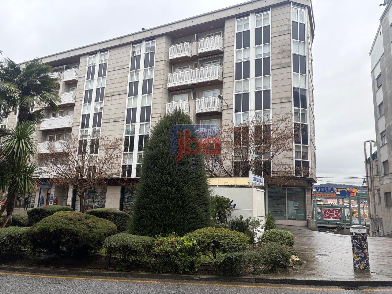 Vista exterior de Pis de lloguer en Ourense Capital  amb Calefacció, Moblat i Balcó