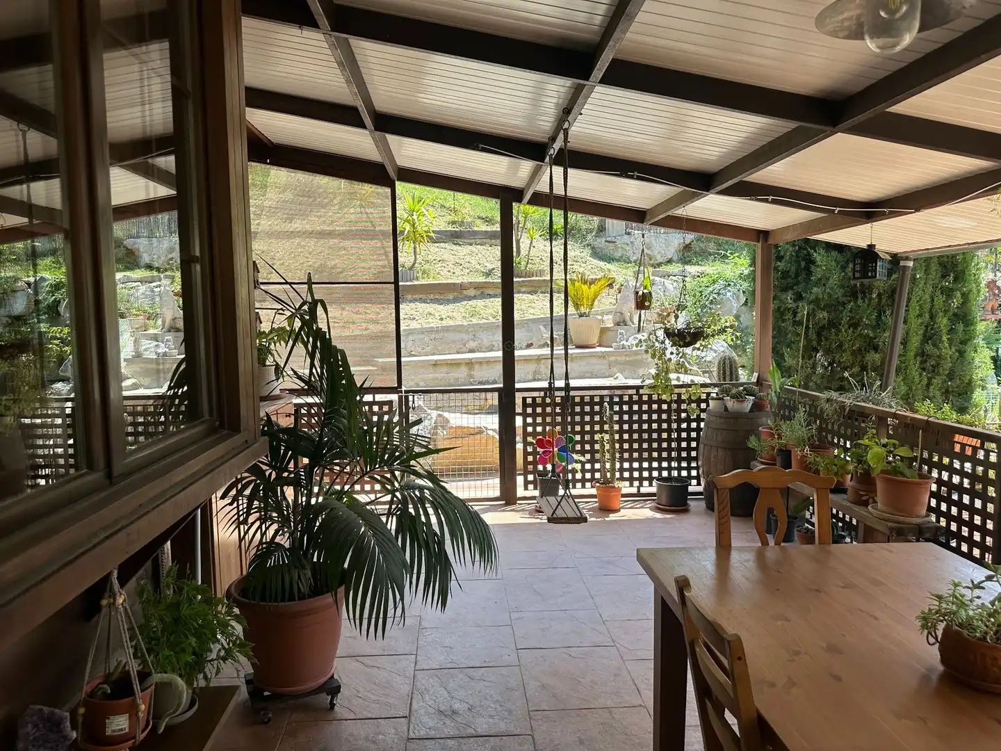 Terraza de Casa o chalet en venta en Santa Maria de Palautordera con Calefacción, Jardín privado y Trastero