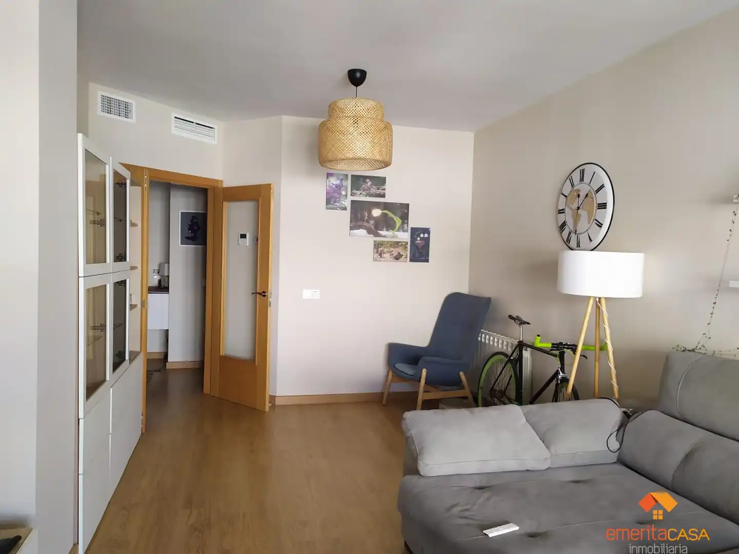 Sala de estar de Piso en venta en Cáceres con Aire acondicionado, Calefacción y Terraza