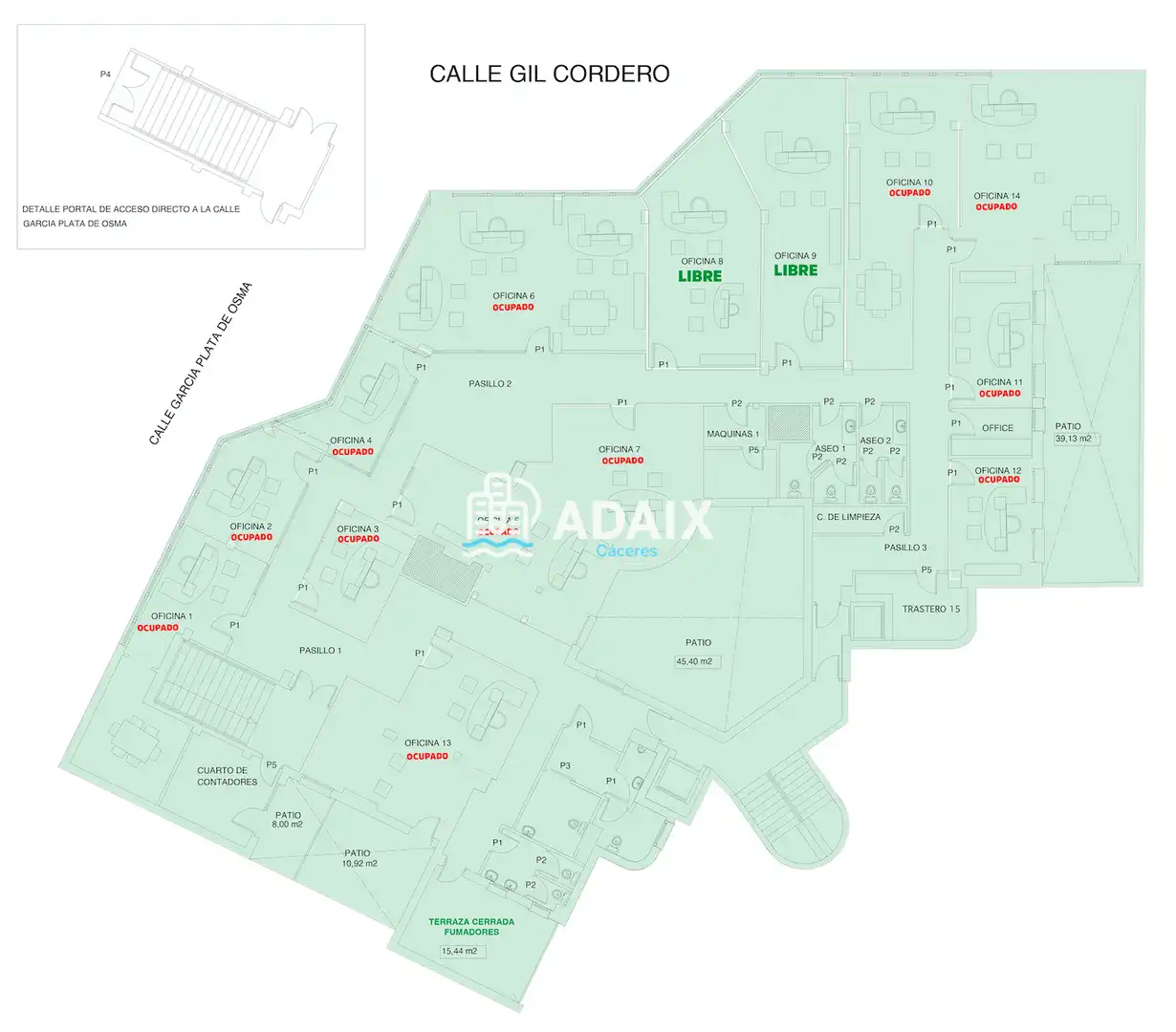 Ufficio in affitto a Calle García Plata de Osma número  de Cáceres, imagen 10