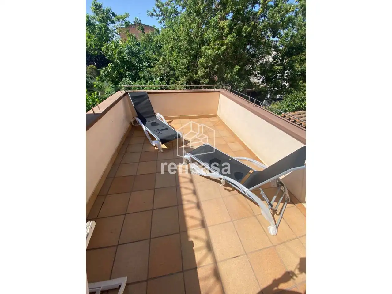 Terrace of Houses for rent in Lleida  with Heating, Private garden and Parquet flooring