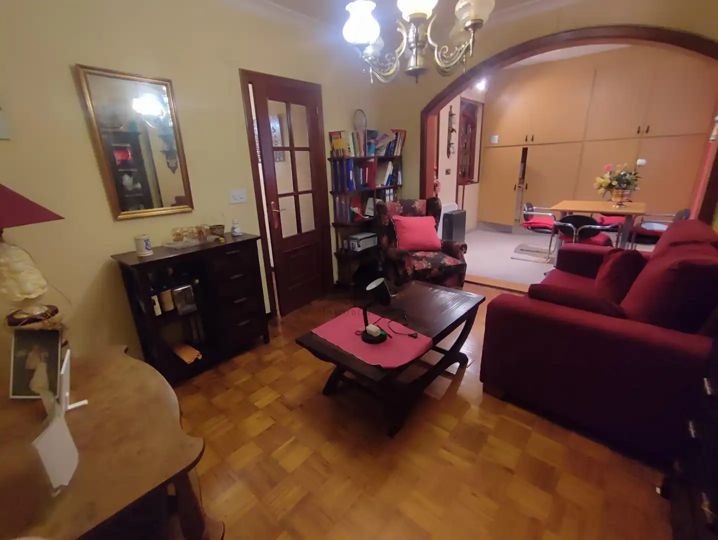 Sala de estar de Piso en venta en Ferrol con Calefacción, Parquet y Terraza