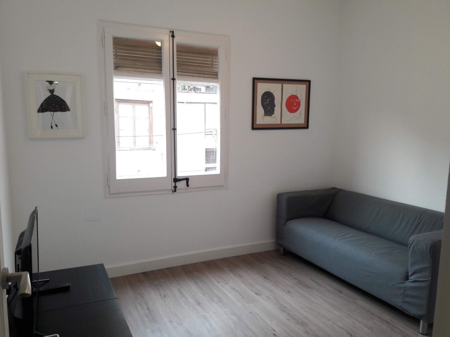 Living room of Flat to rent in  Barcelona Capital  with Heating and Furnished