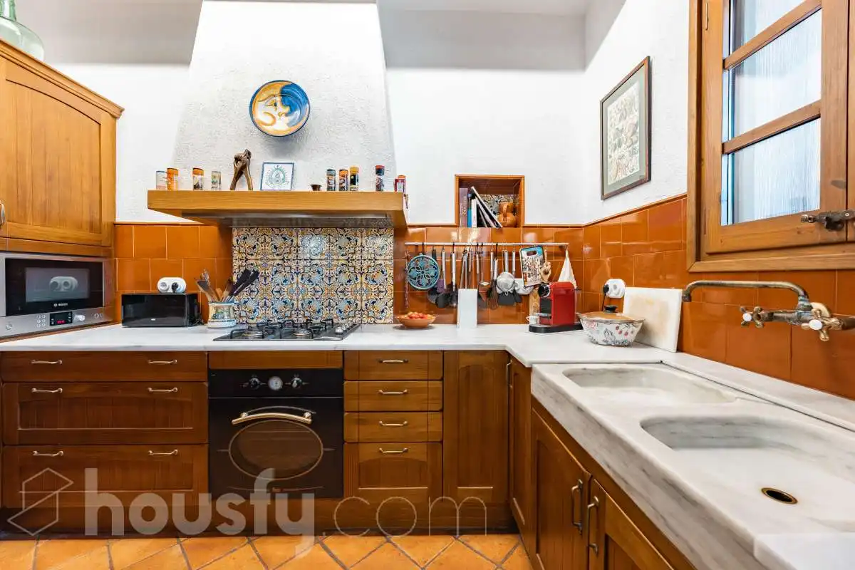 Cocina de Casa o chalet en venta en Castellví de la Marca con Jardín privado, Terraza y Trastero