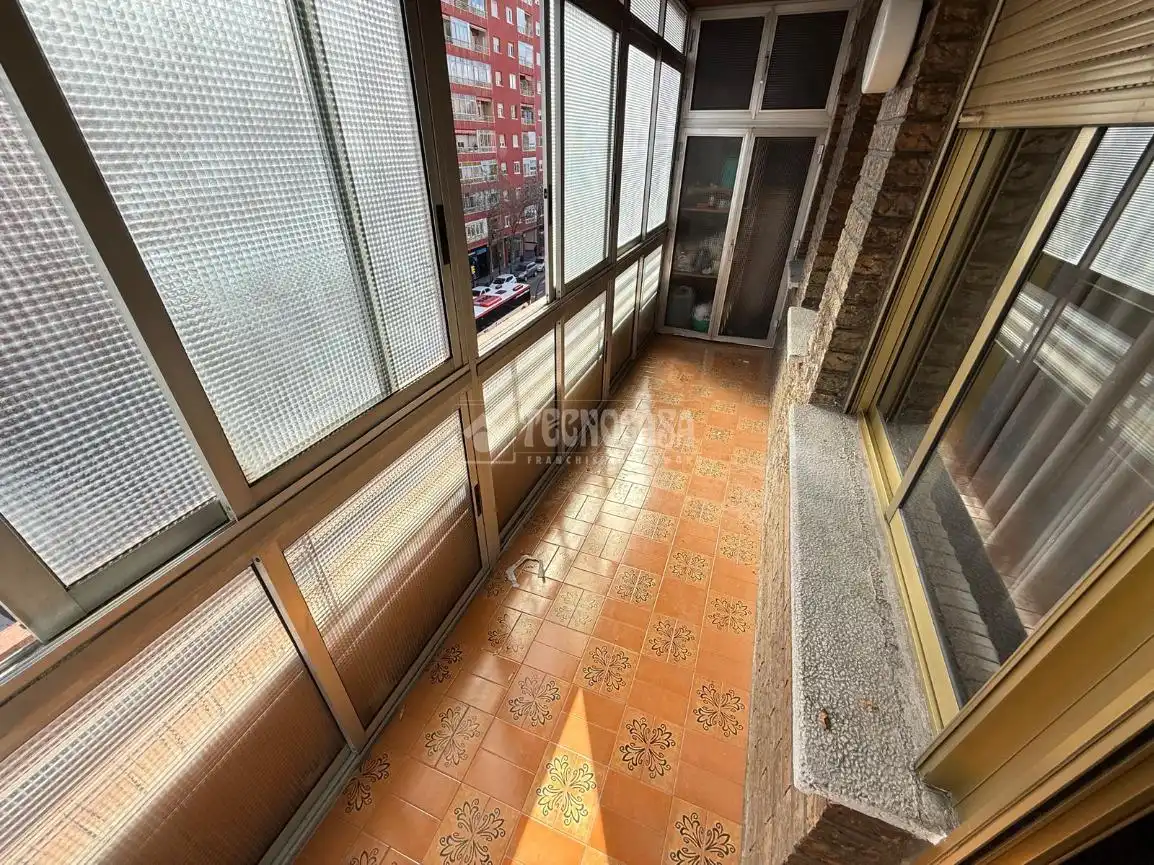 Exterior view of Flat for sale in Zaragoza  with Heating, Storage room and Furnished