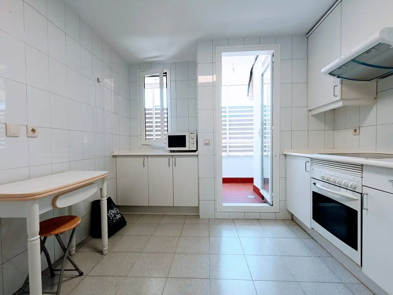Küche von Wohnung zur Miete in Madrid mit Klimaanlage, Heizung und Abstellraum