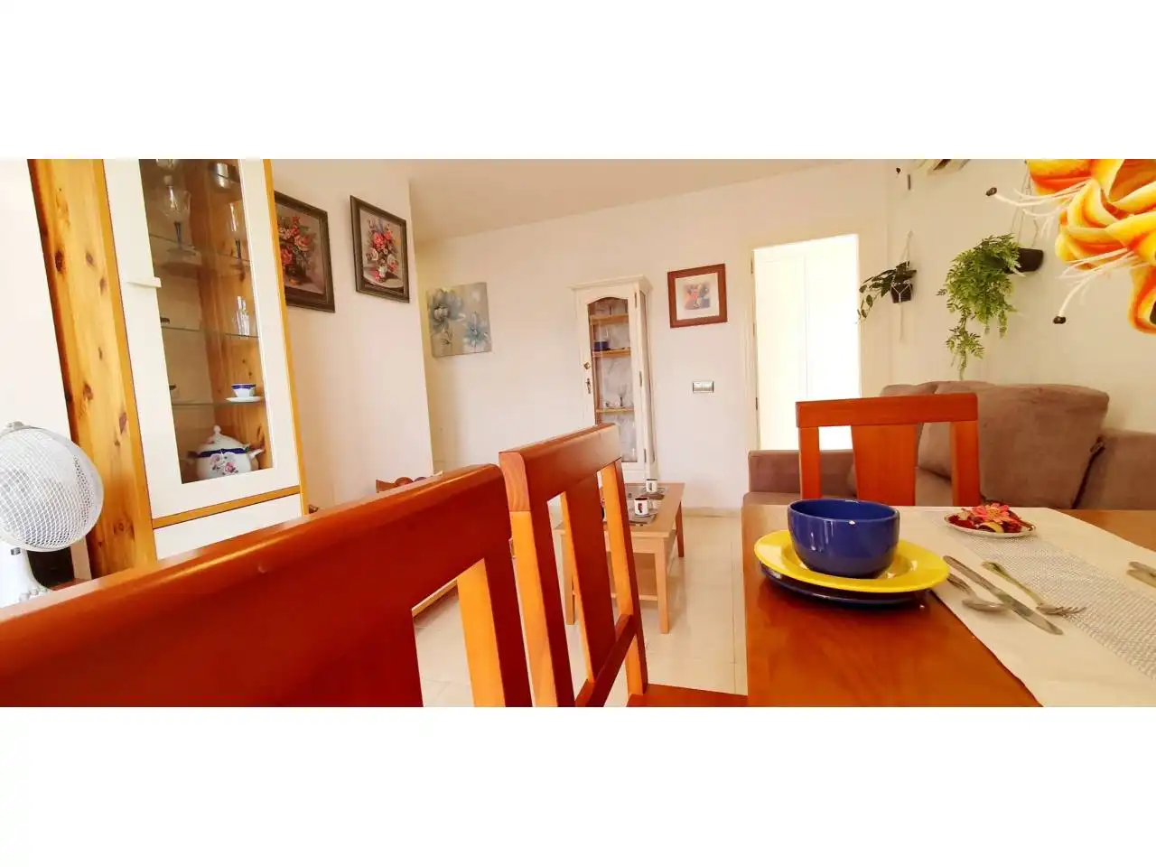 Menjador de Apartament en venda en Vícar amb Aire condicionat, Calefacció i Terrassa