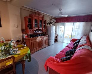 Living room of Apartment for sale in Elche / Elx  with Air Conditioner, Private garden and Balcony