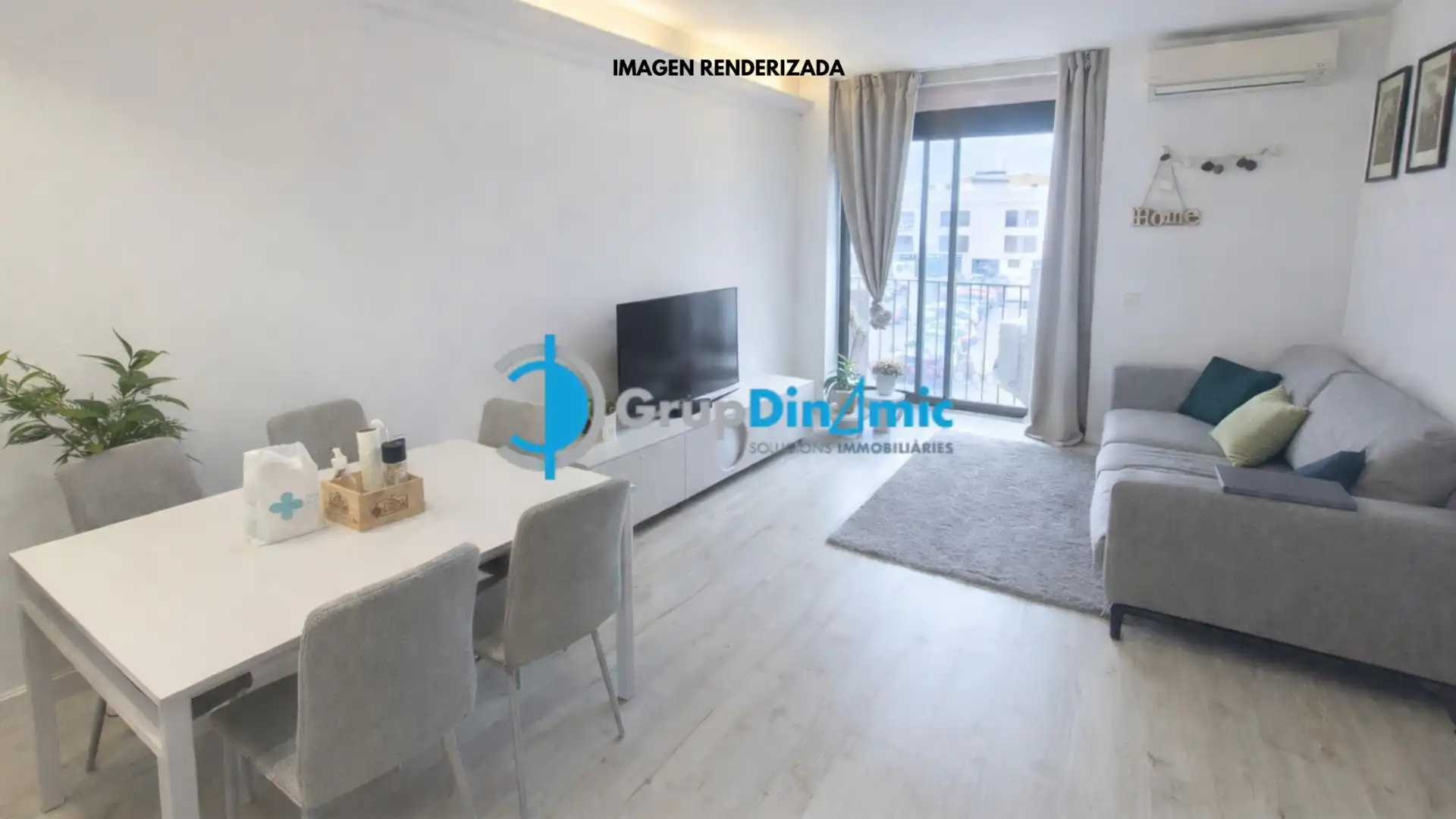 Sala de estar de Piso en venta en Palamós con Aire acondicionado, Calefacción y Amueblado