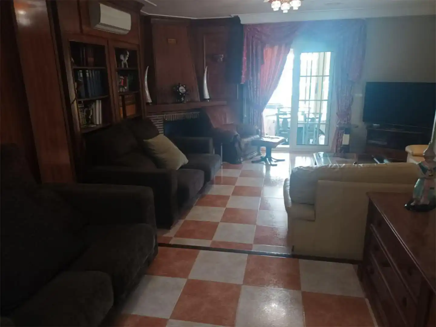 Sala d'estar de Casa o xalet de lloguer en Dénia amb Aire condicionat, Jardí privat i Piscina
