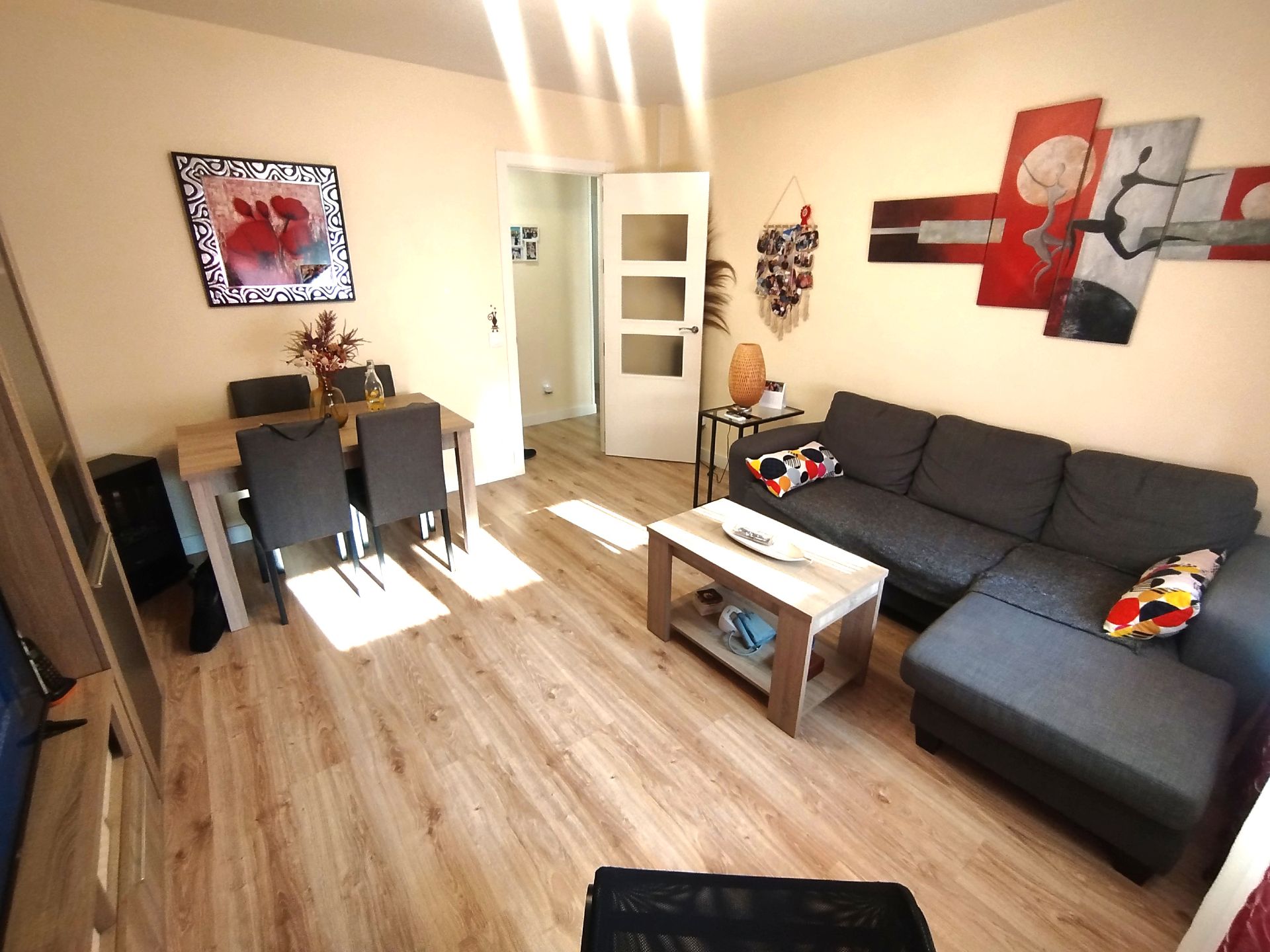 Sala de estar de Piso en venta en Fuenlabrada con Aire acondicionado, Calefacción y Amueblado