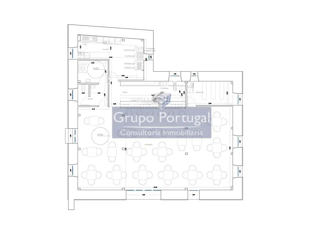 Gewerbefläche zur Miete in Casco Antiguo