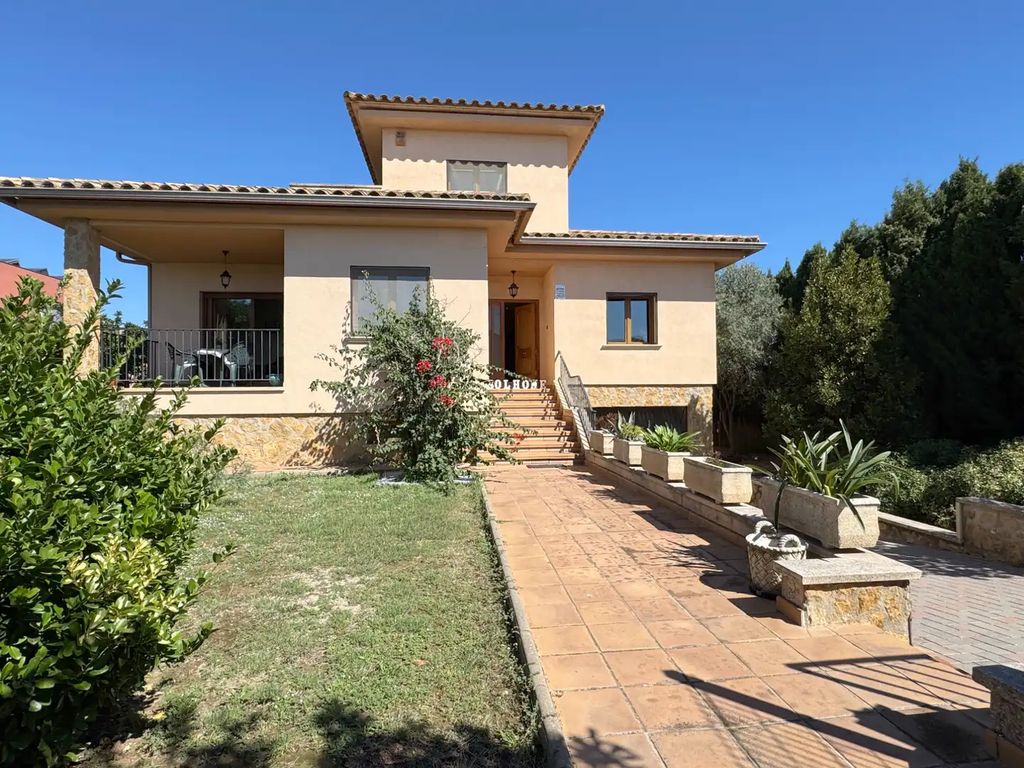 Exterior view of Houses for sale in Viladamat  with Air Conditioner, Heating and Private garden