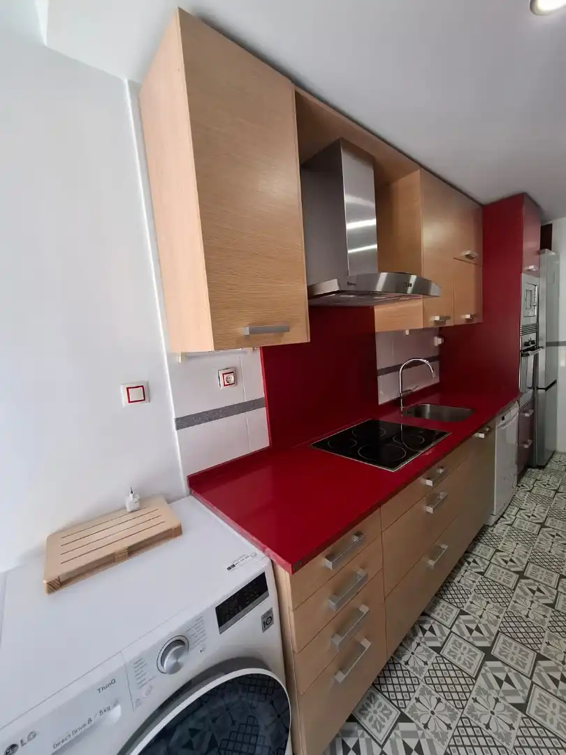 Küche von Wohnung zur Miete in Villaviciosa de Odón mit Klimaanlage, Heizung und Parkett