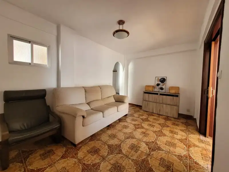 Sala de estar de Piso en venta en Málaga con Aire acondicionado, Calefacción y Horno