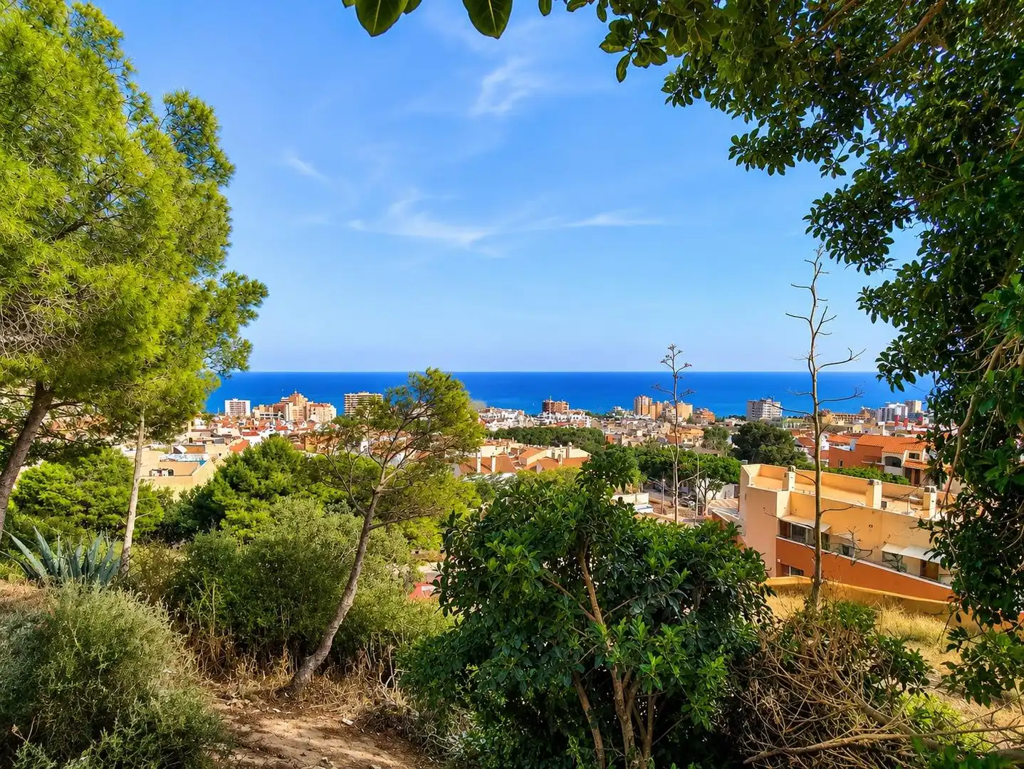 Vista exterior de Piso en venta en Roquetas de Mar con Aire acondicionado y Terraza