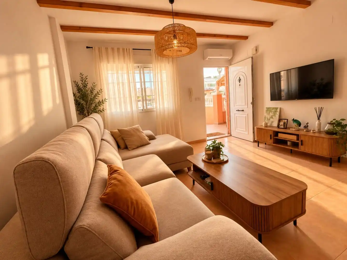 Sala d'estar de Apartament en venda en Gran Alacant