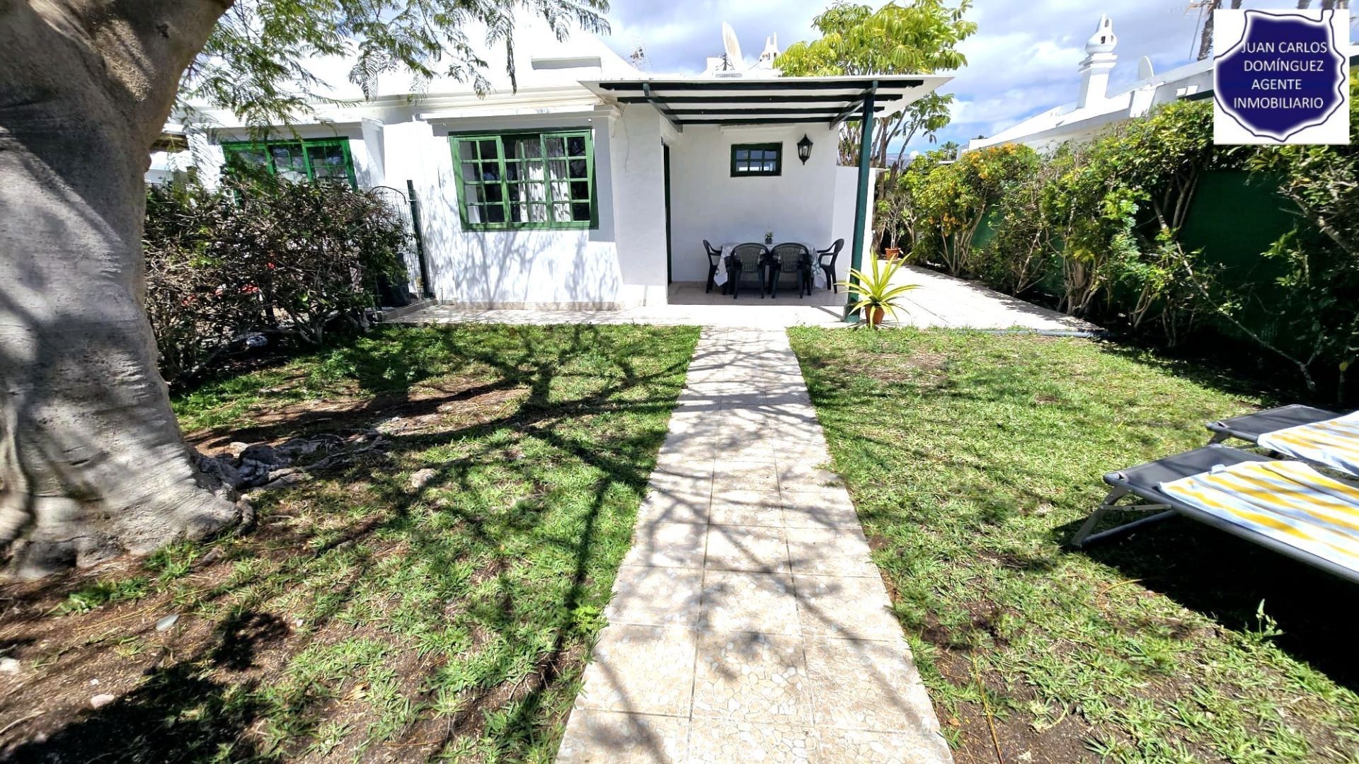 Garden of House or chalet to rent in San Bartolomé de Tirajana  with Air Conditioner, Private garden and Terrace
