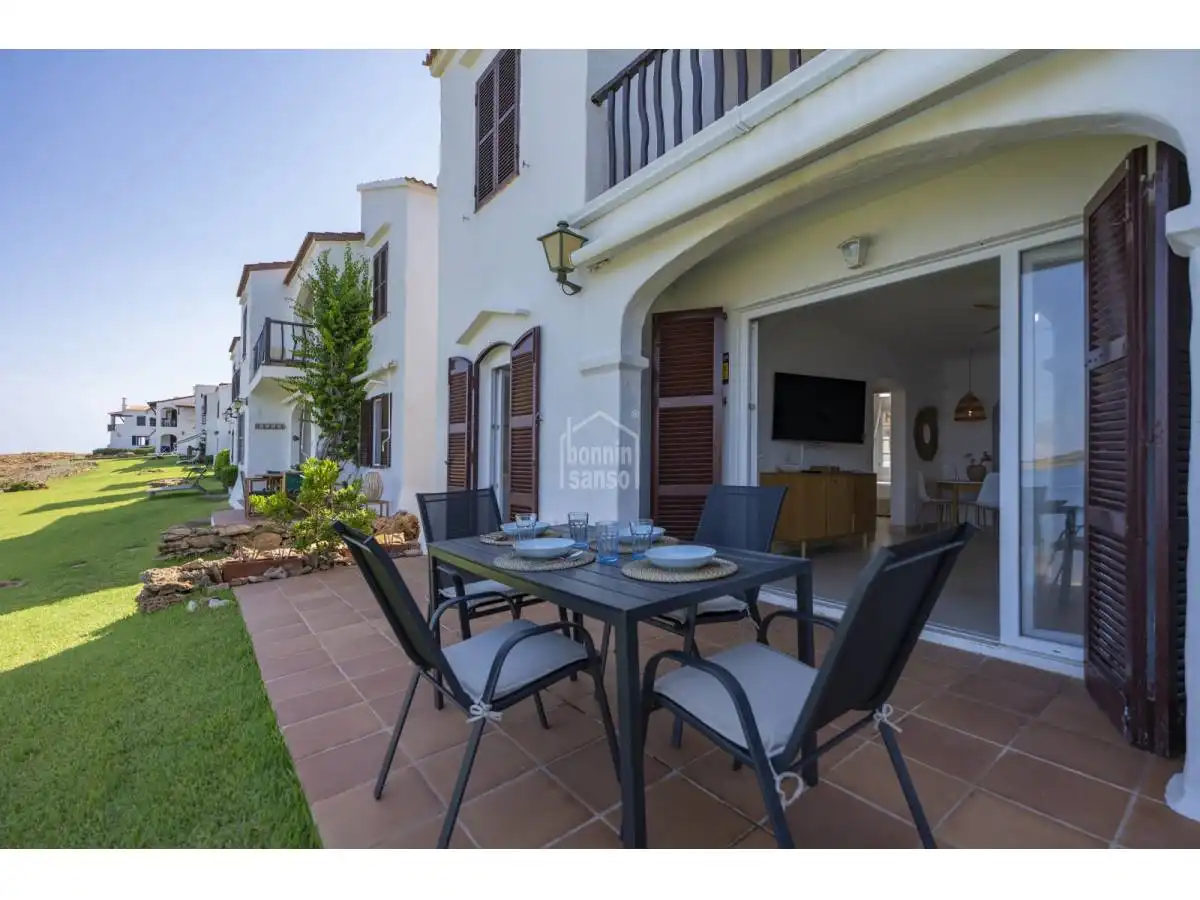 Apartment with garden for sale in Playas de Fornells, imagen 4