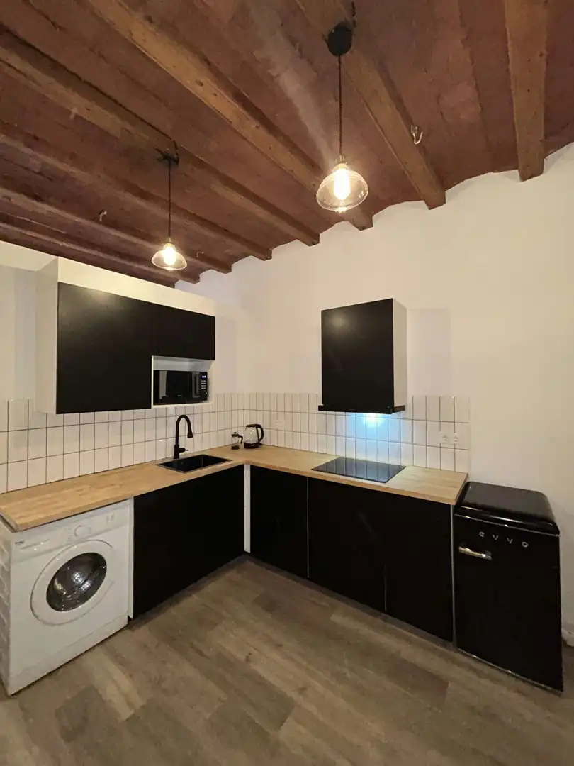 Cocina de Estudio para compartir en  Barcelona Capital con Aire acondicionado, Calefacción y Terraza