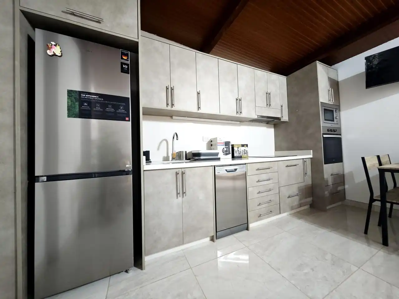 Kitchen of Flat for rent in San Bartolomé de Tirajana  with Air Conditioner, Terrace and Furnished