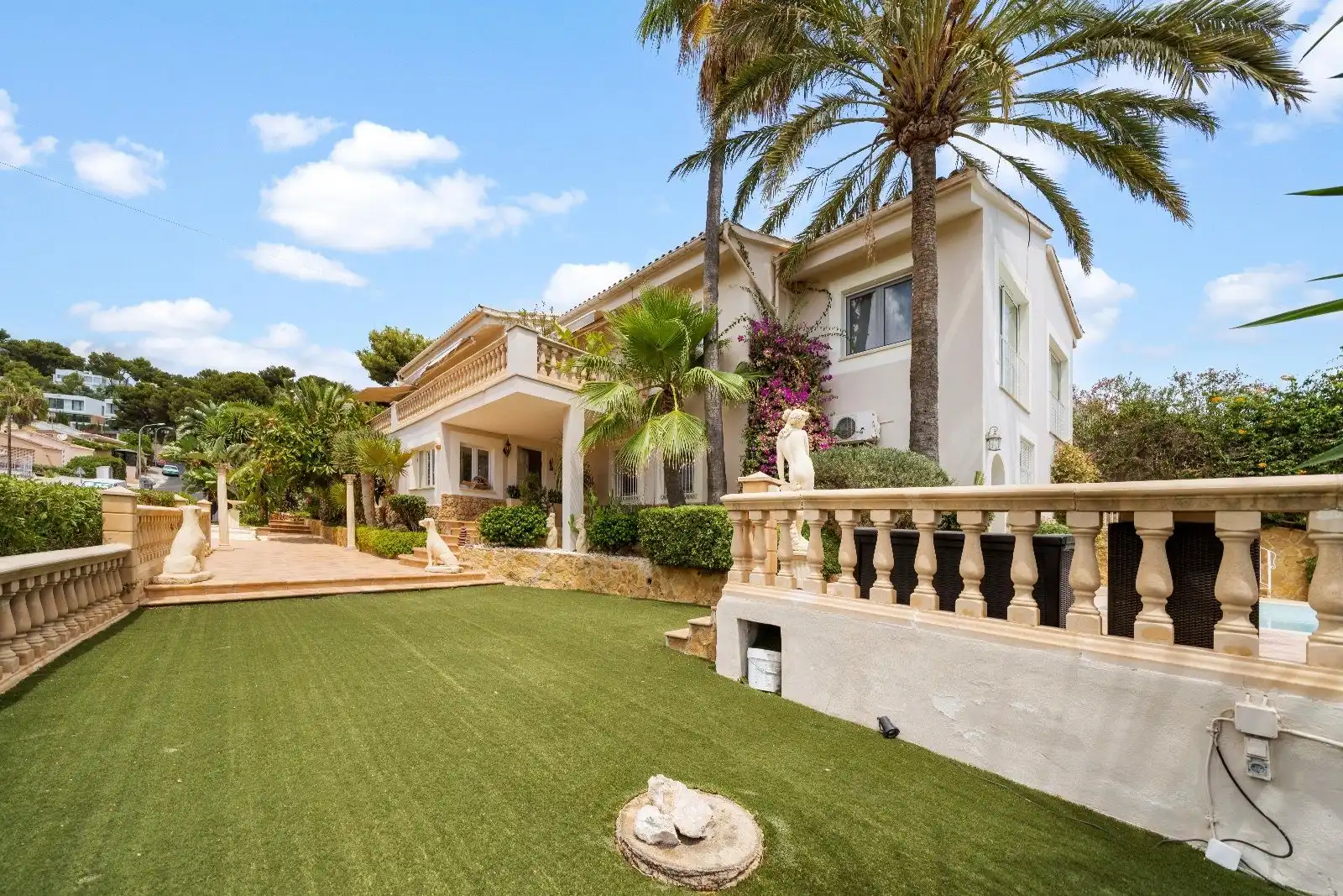 Garden of Houses for sale in Calvià  with Air Conditioner, Heating and Private garden