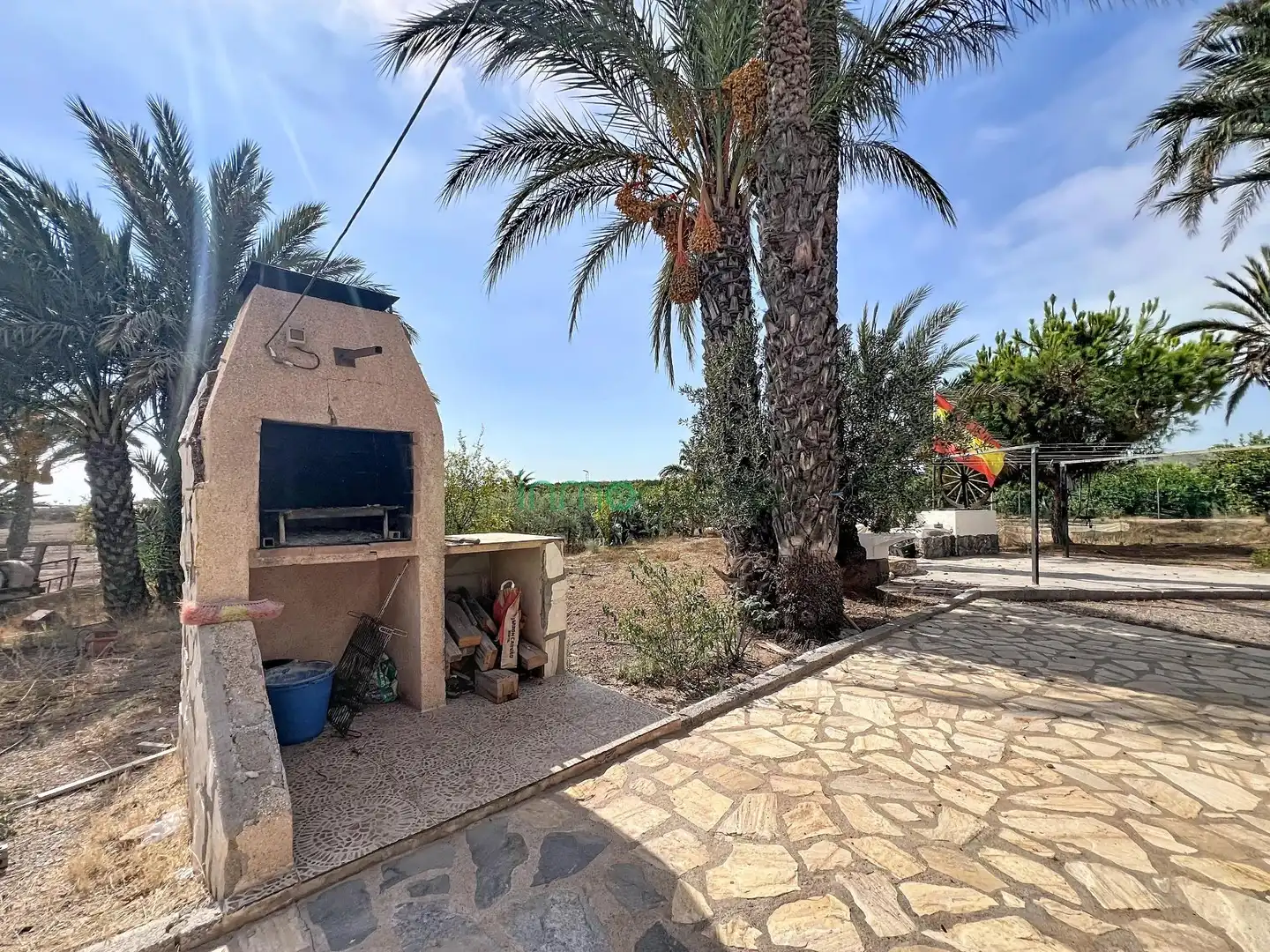 Jardí de Finca rústica en venda en Pulpí amb Aire condicionat, Jardí privat i Terrassa