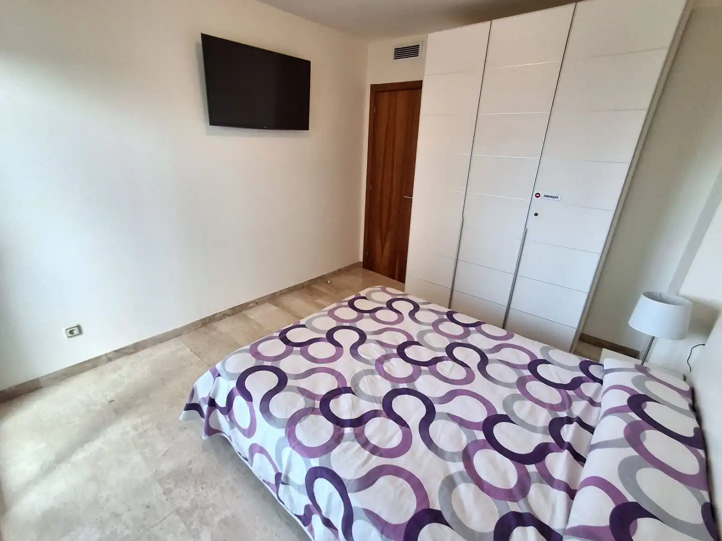 Schlafzimmer von Wohnung zum Verkauf in L'Ampolla mit Klimaanlage, Heizung und Terrasse