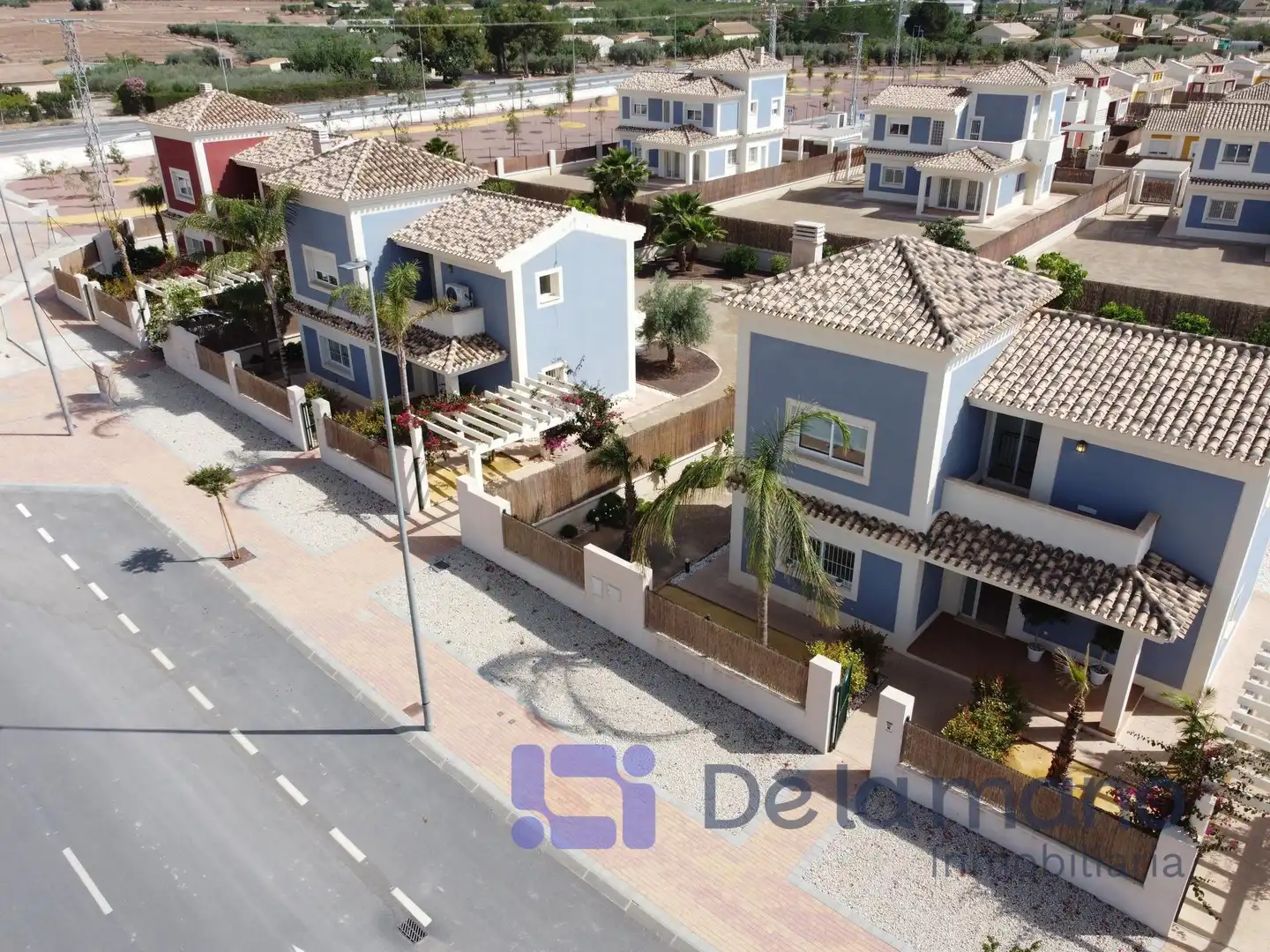 Exterior view of Houses for sale in Lorca  with Private garden and Terrace