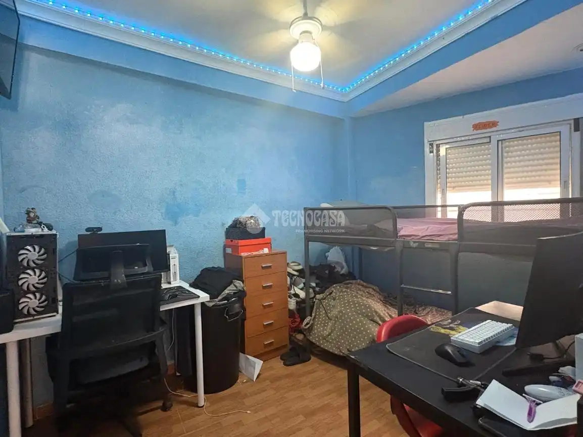 Bedroom of Flat for sale in Málaga  with Air Conditioner and Terrace