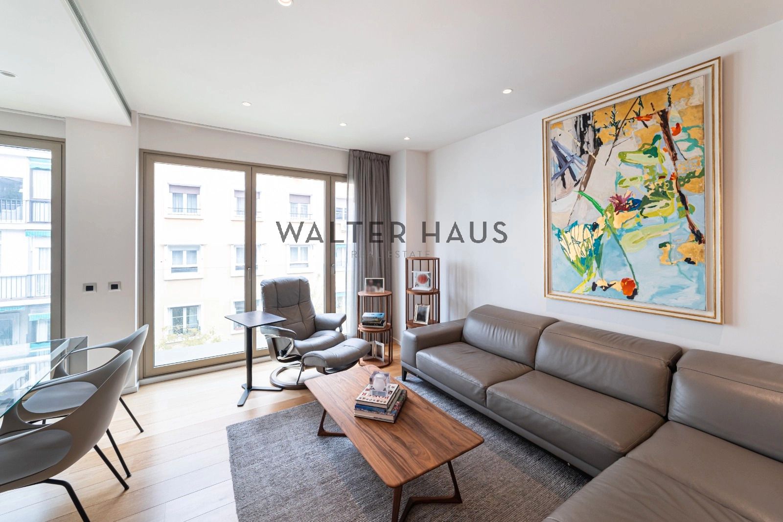 Living room of Flat for sale in  Madrid Capital  with Air Conditioner, Heating and Terrace