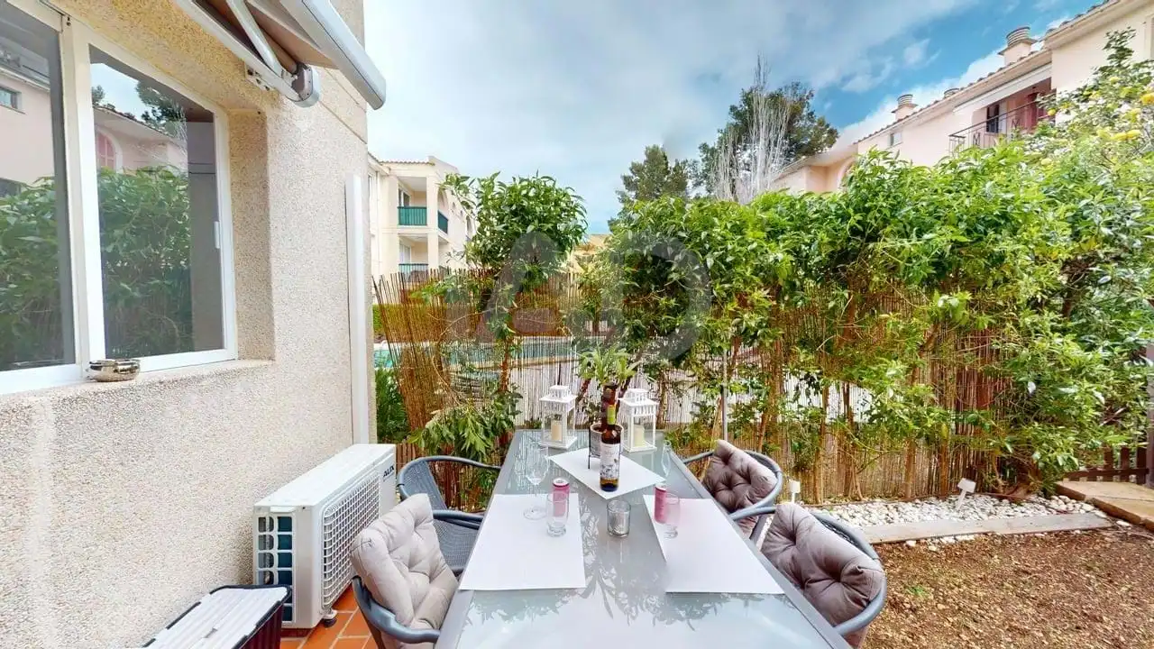 Terrace of Flat for sale in Pollença  with Air Conditioner, Terrace and Swimming Pool