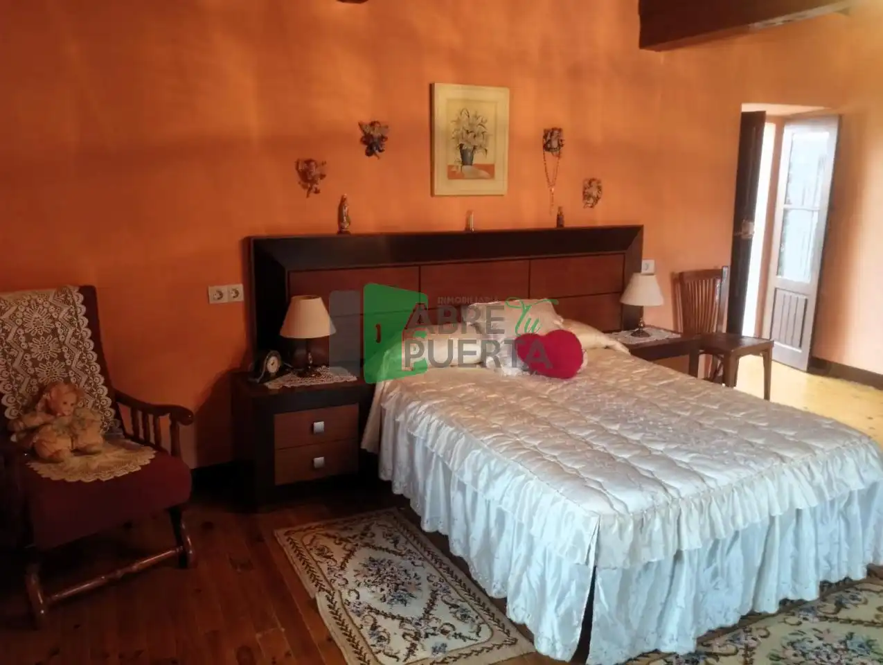 Habitación de Casa o chalet en venta en Punxín con Jardín privado, Amueblado y Balcón