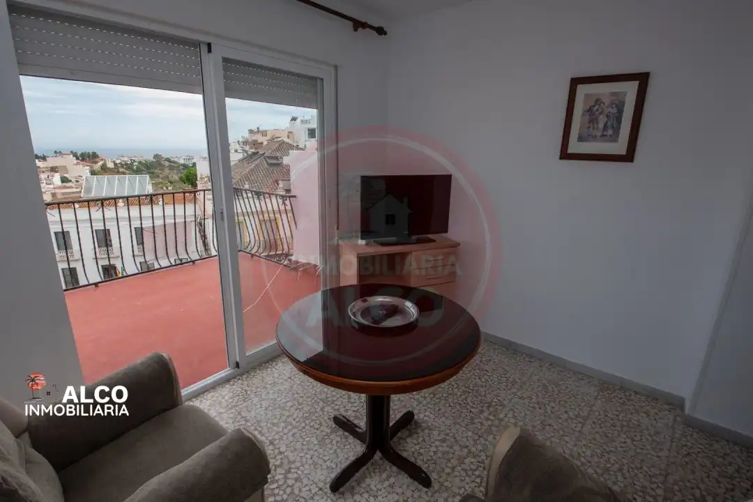 Sala d'estar de Pis en venda en Torrox amb Terrassa i Balcó