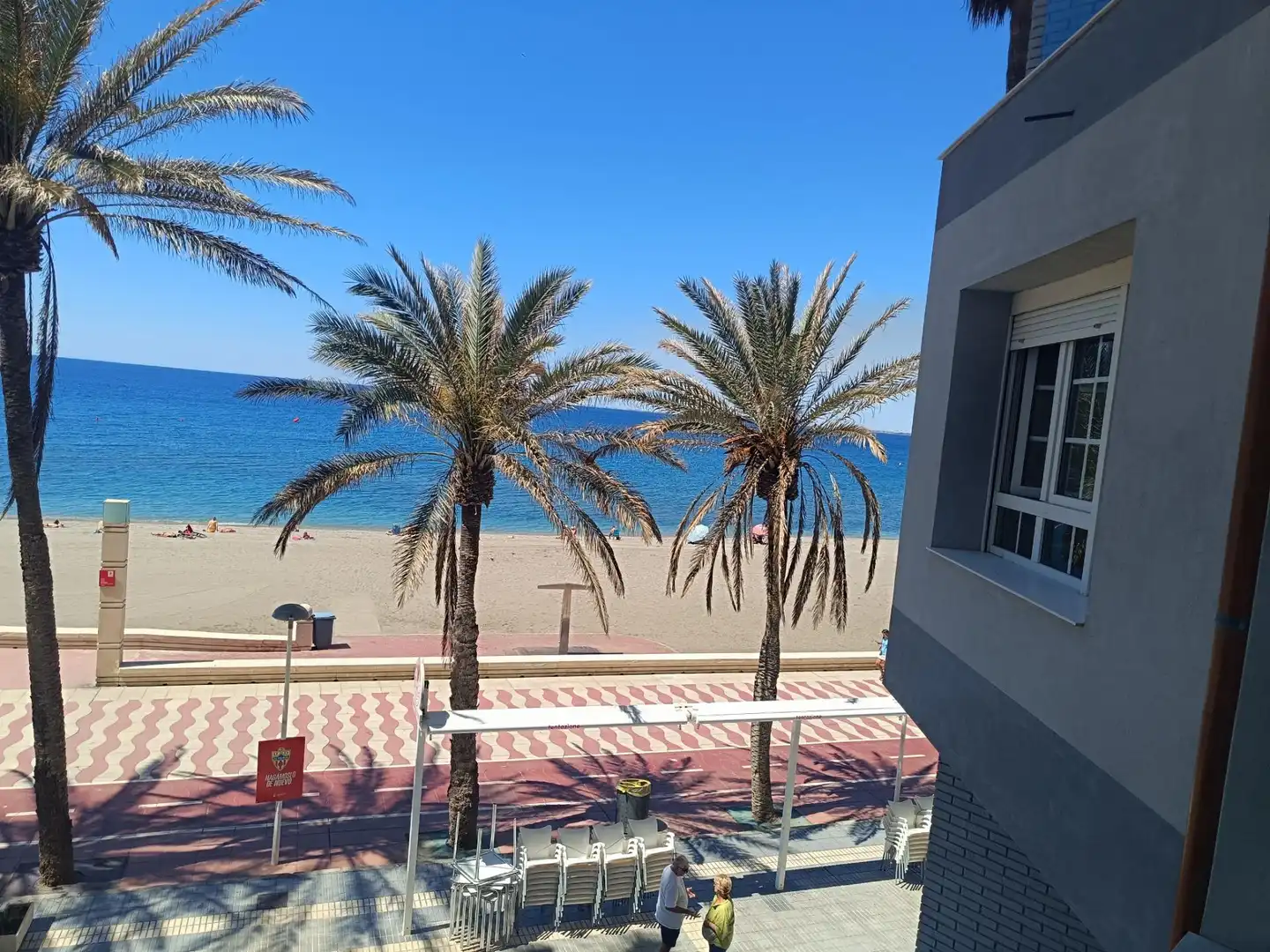 Exterior view of Apartments for rent in Almería  with Heating, Terrace and Furnished