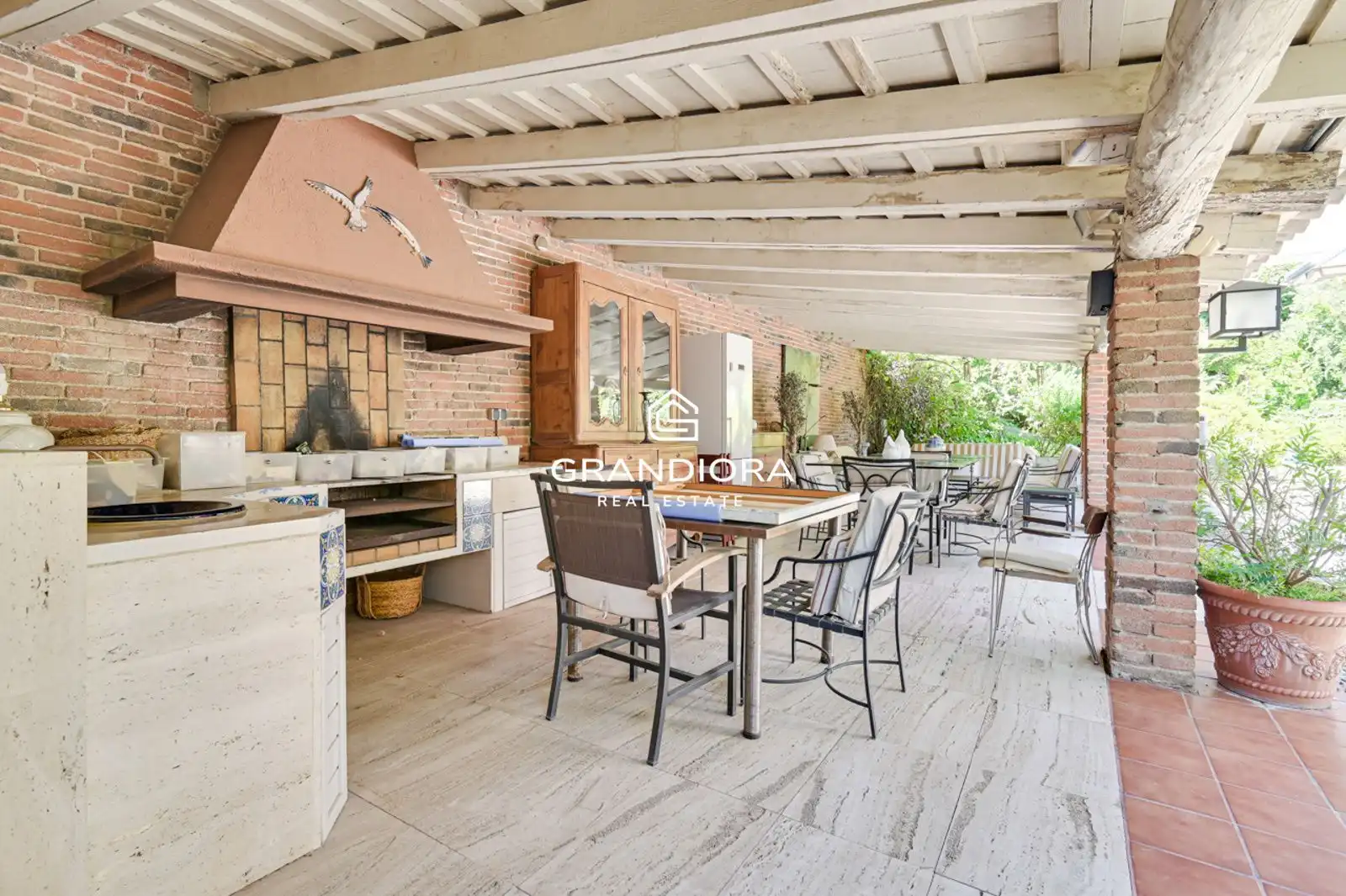 Terrace of Houses for sale in El Masnou  with Air Conditioner, Terrace and Swimming Pool
